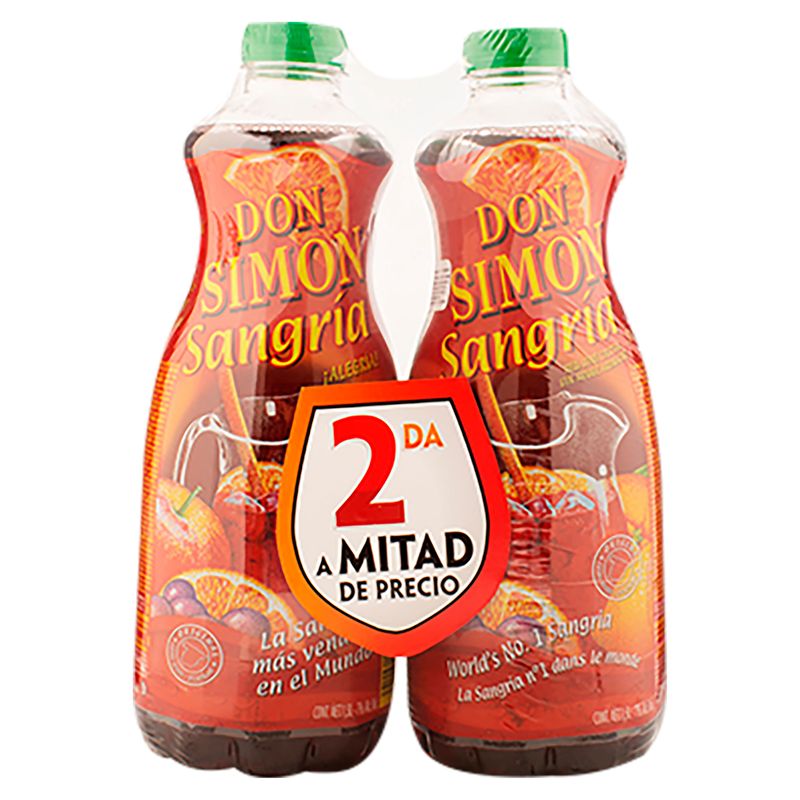 2 Pack Sangría Don Simon -3000ml