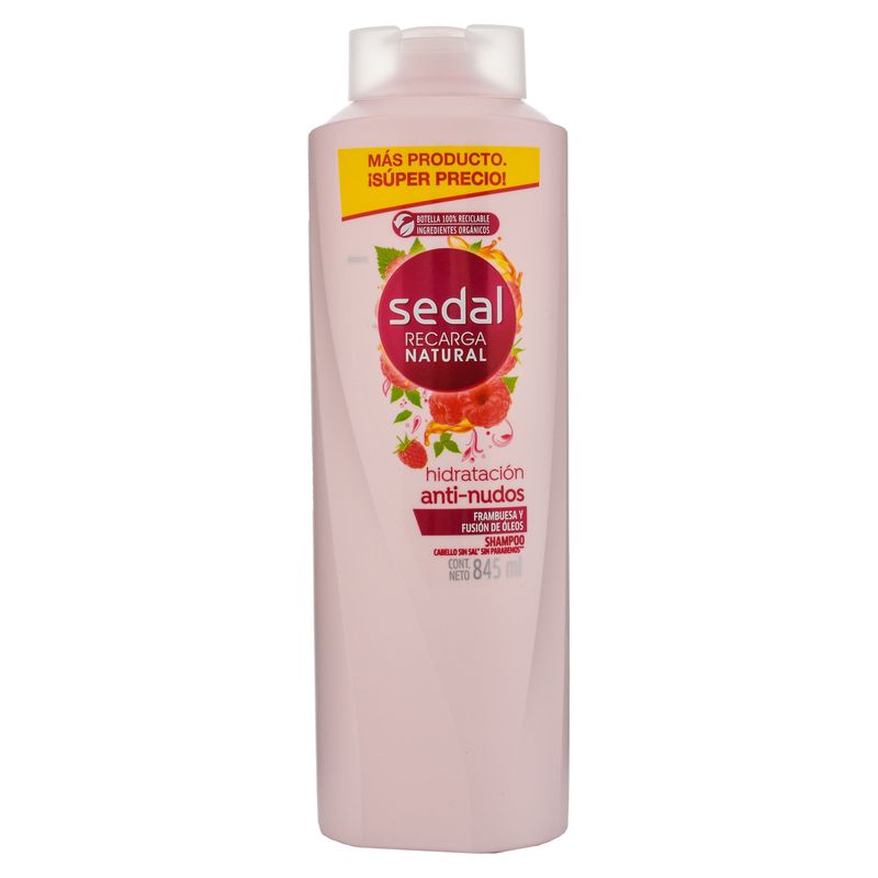 Shampoo Sedal Hidratacion Antinudo en Líquido - 845 ml