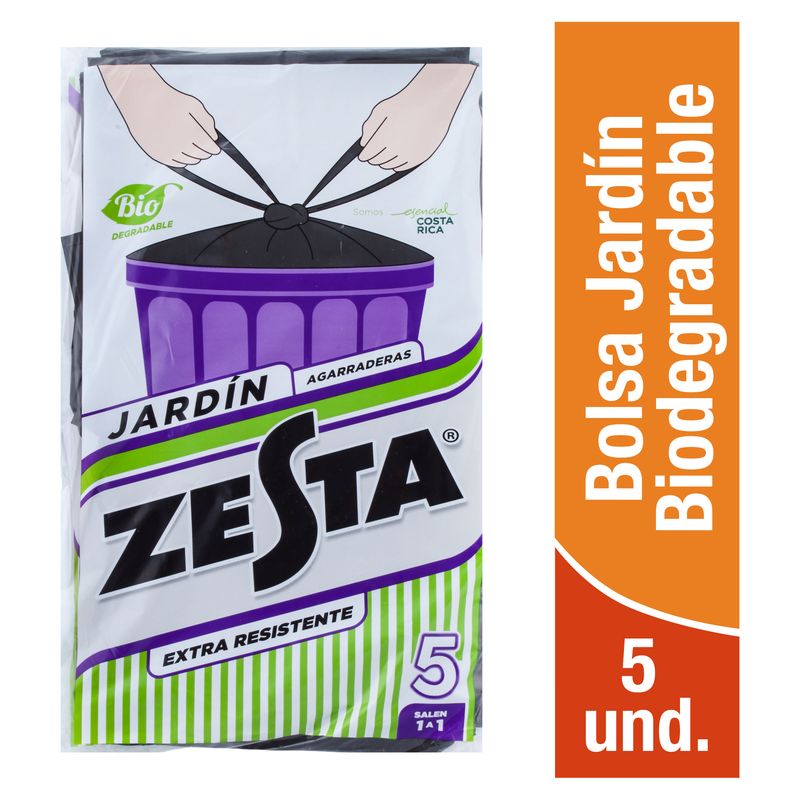 Bolsa Zesta para jardín biodegradable - 5 uds