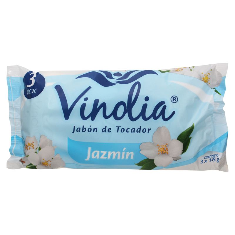 Jabón en barra Vinolia blanco - 145 g