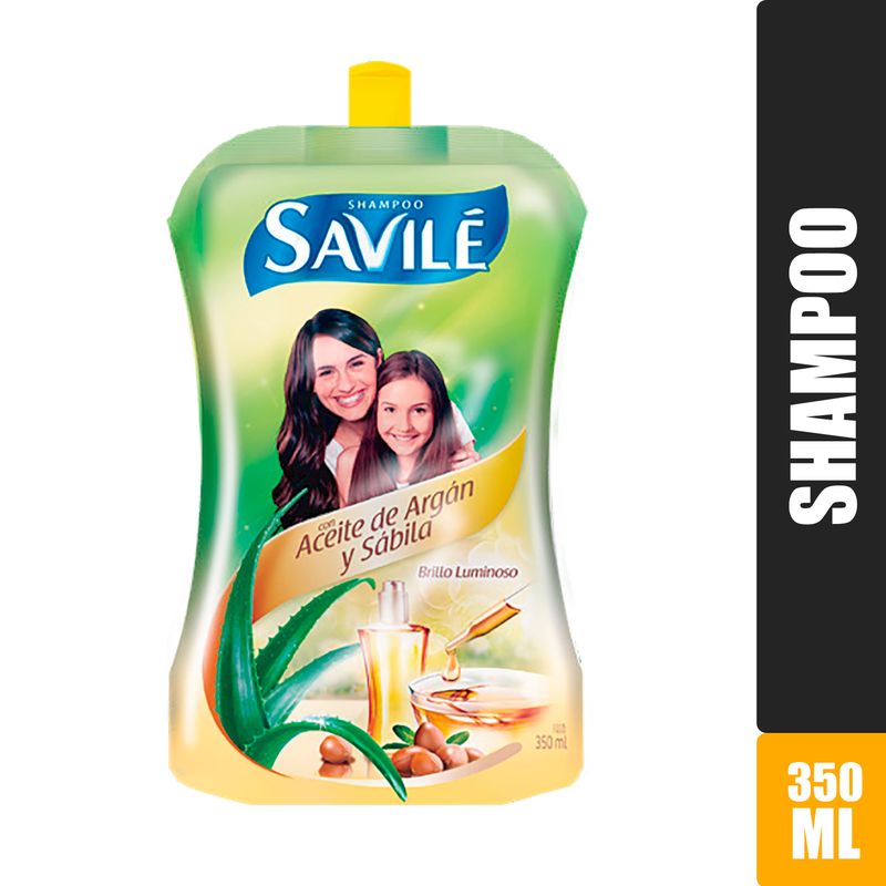 Shampoo Savilé Argán Y Sábila -350 ml