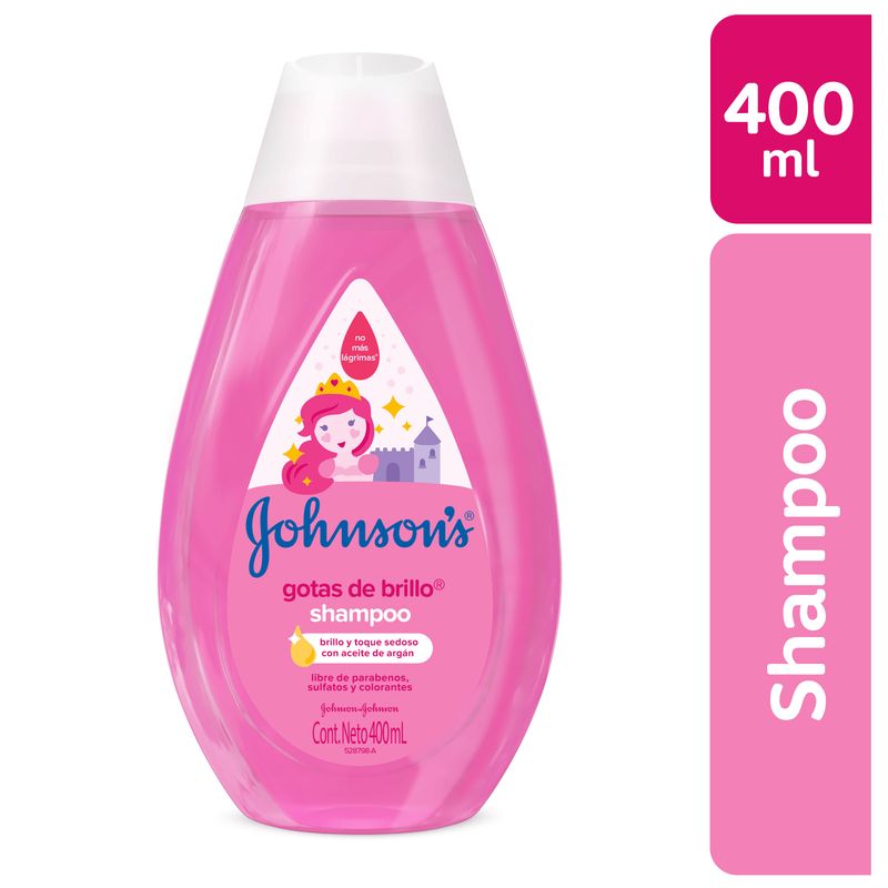 Shampoo Johnson's Baby Gotas de Brillo - 400 ml