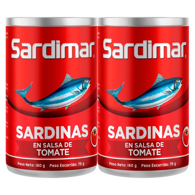 Sardina Sardimar en salsa de tomate 2 Pack - 320g