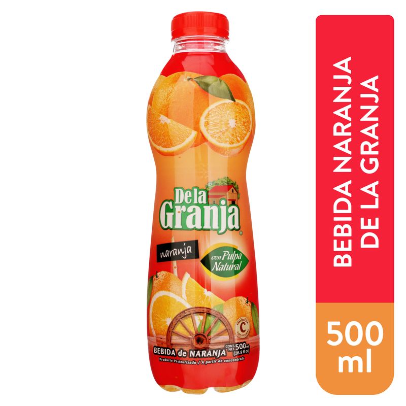 Bebida Naranja De La Granja 500ml