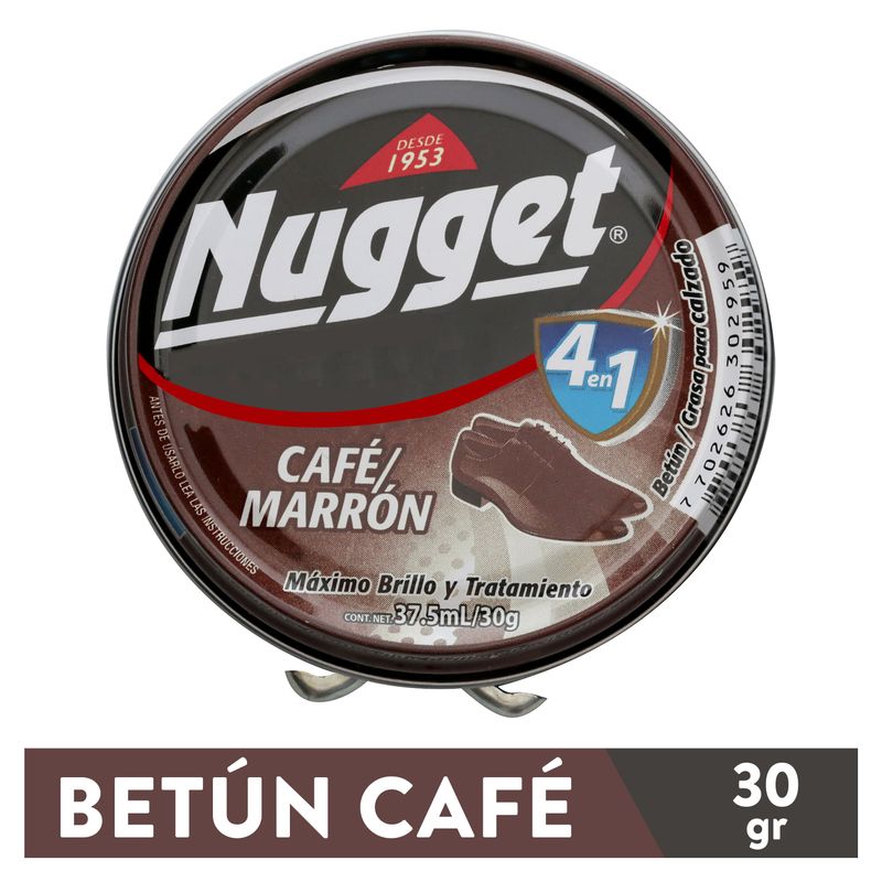 Betún Nugget pasta café - 30 g
