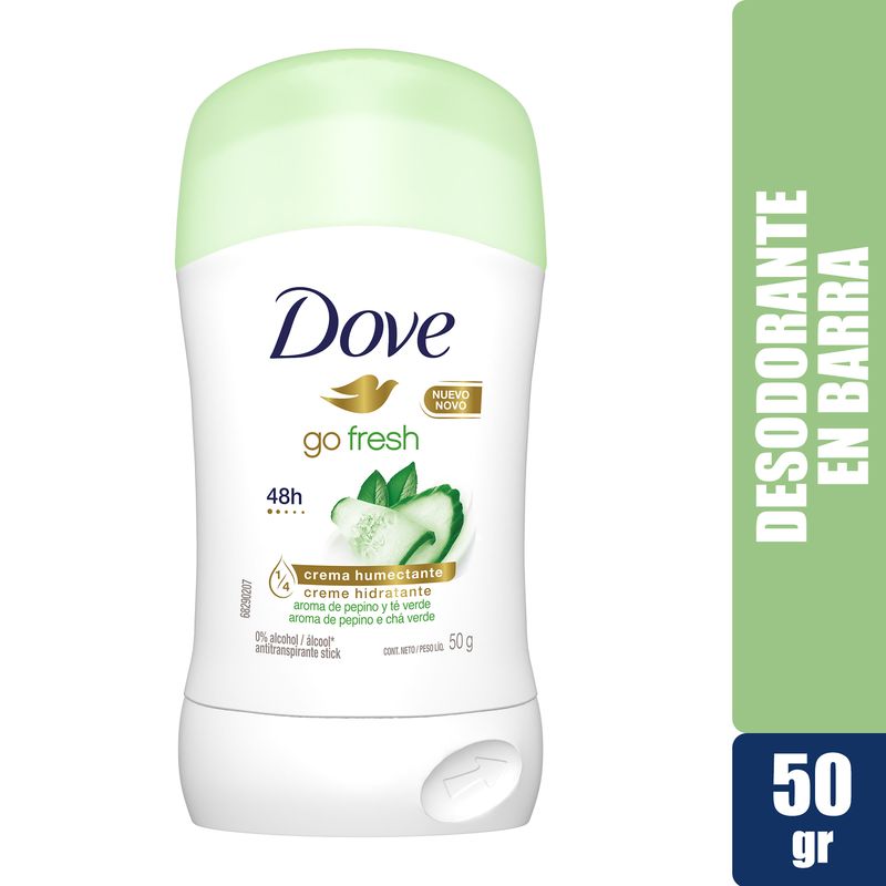 Desodorante Dove Pepino Barra - 50 g