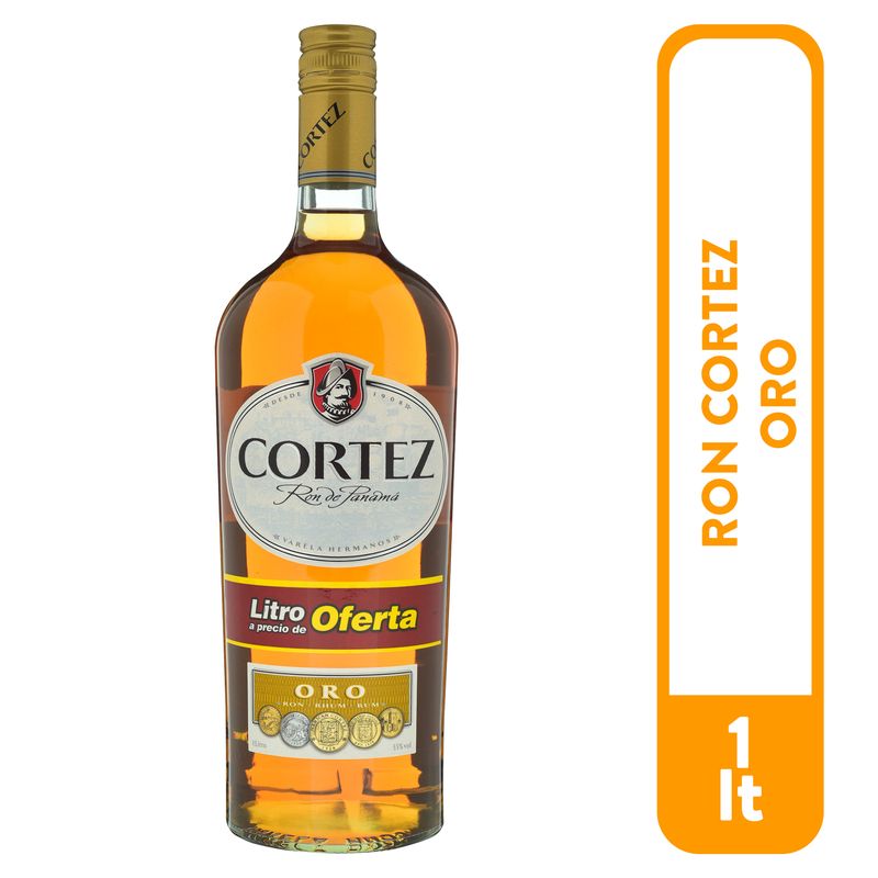 Ron Cortez Oro - 1000 ml