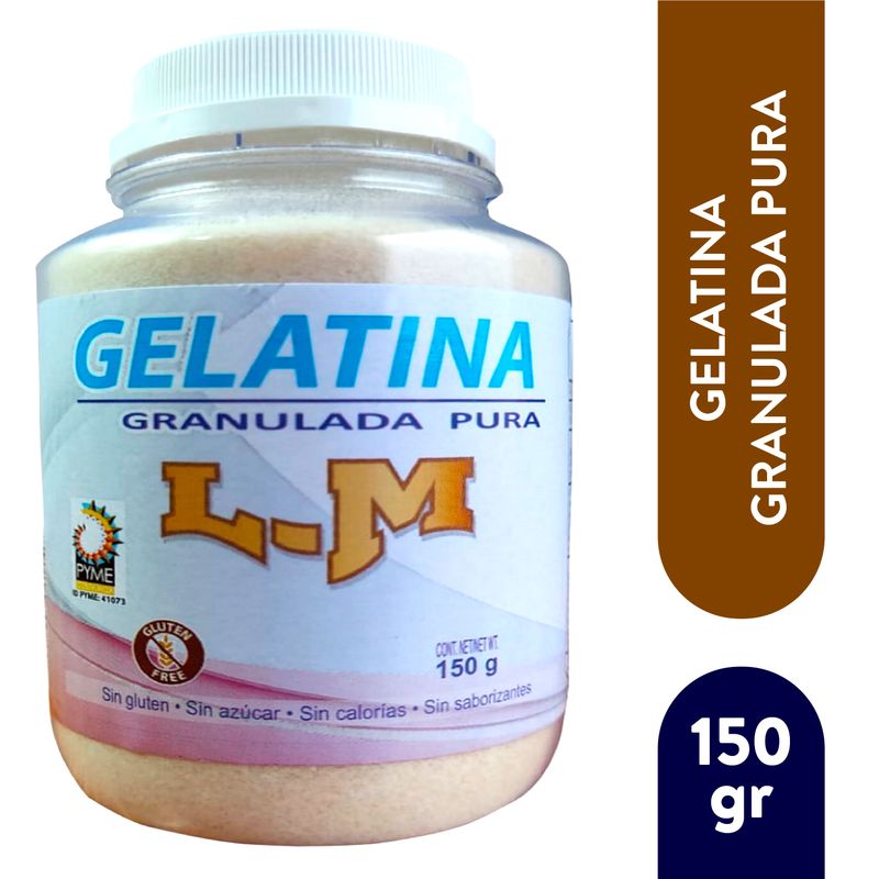 Gelatina L-M Granulada Pura - 150 g