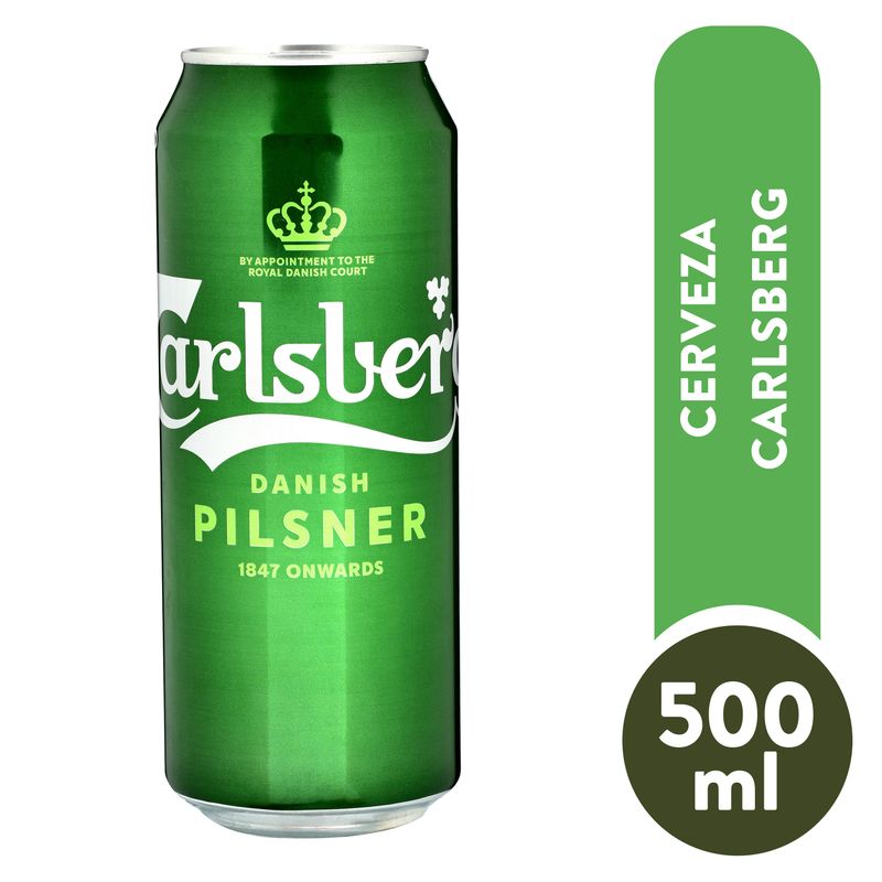 Cerveza Carlsberg Lata - 500 ml