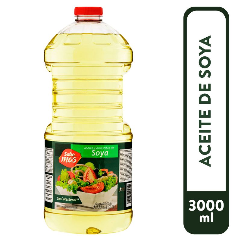Aceite Sabemas De Soya - 3000 ml