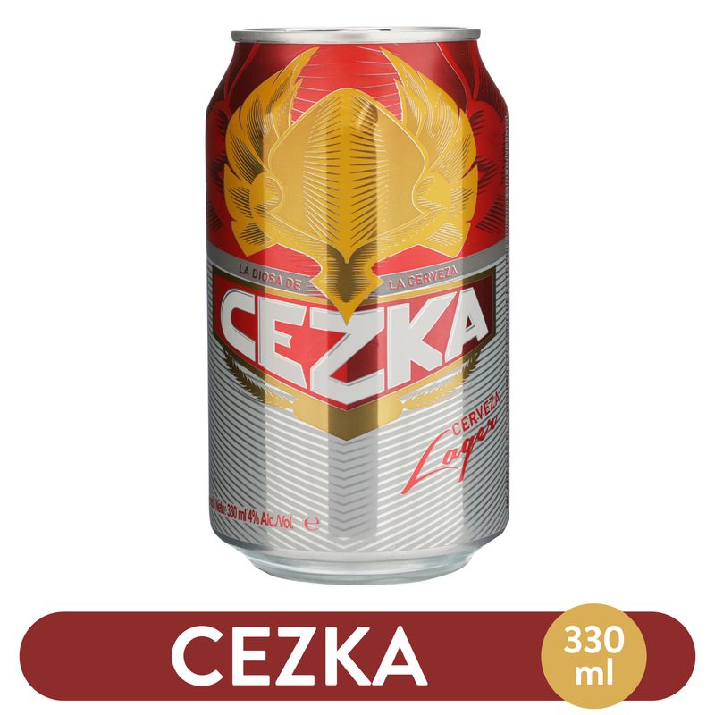 Cerveza Cezka Lager 4.0 Alcohol - 330 ml