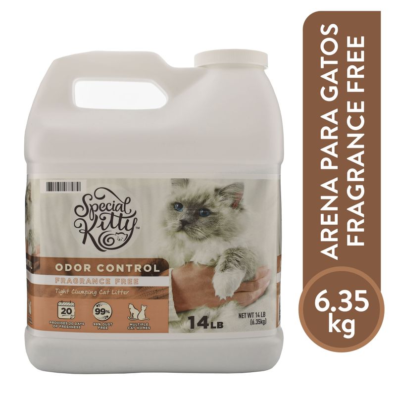 Arena Special Kitty Gato Sin Aroma 6.35Kg
