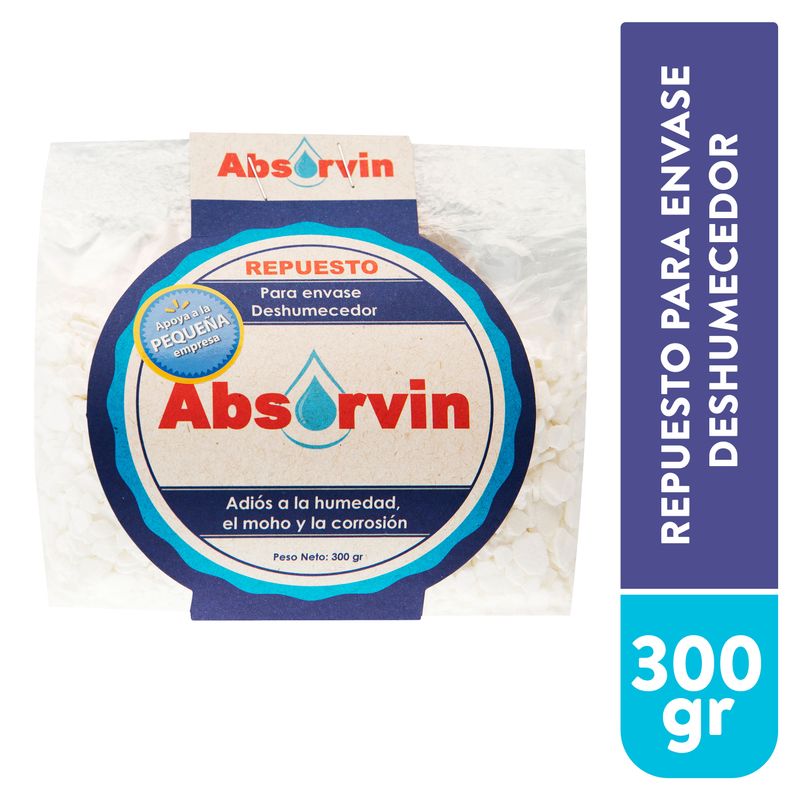 Repuesto Absorvin para envase deshumedecedor - 300 g