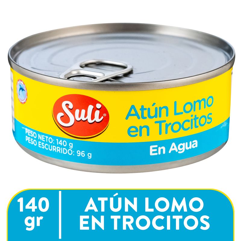 Atún Suli Trocitos En Agua - 140 g