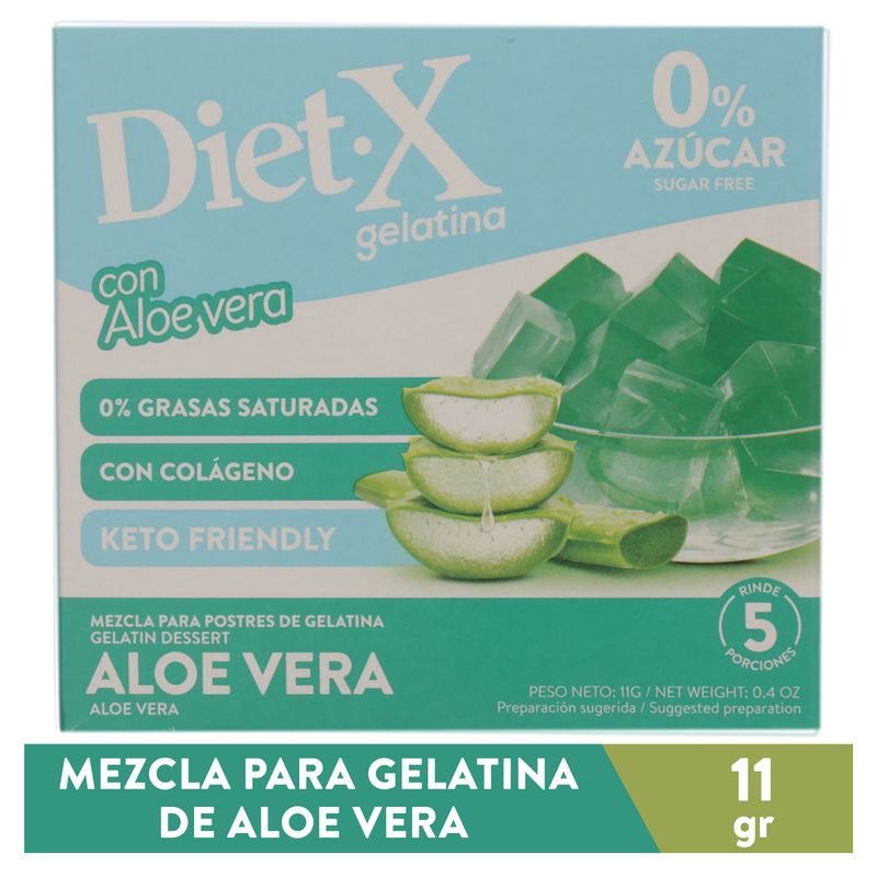 Gelatina Diet X aloe vera - 11 g