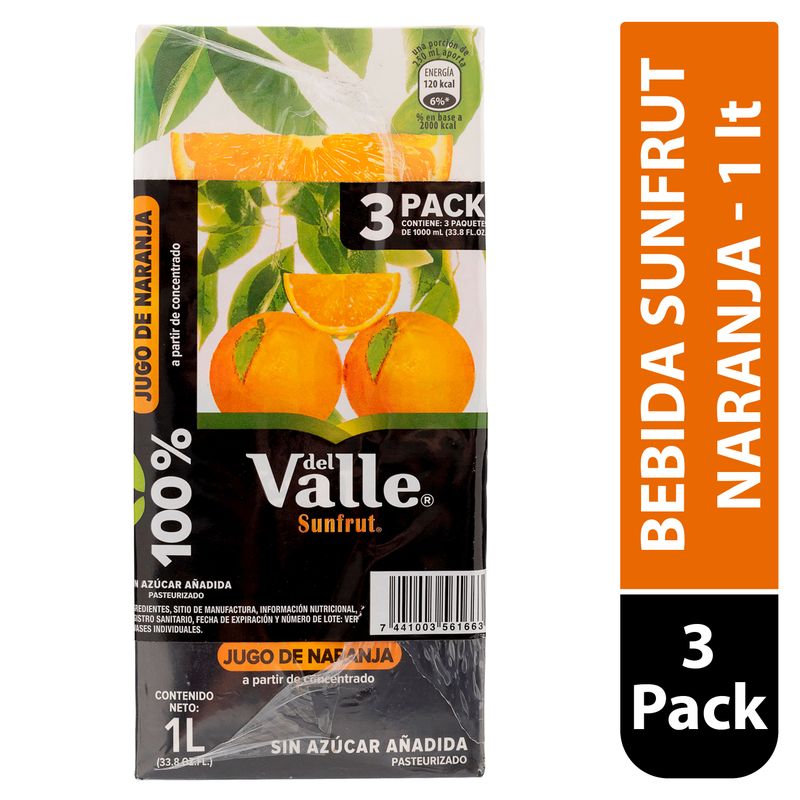 Jugo Sunfrut 3 Pack - 1000 ml