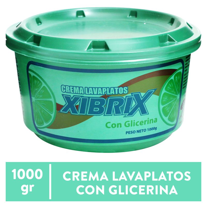Crema lavaplatos Xibrix con glicerina - 1000 g