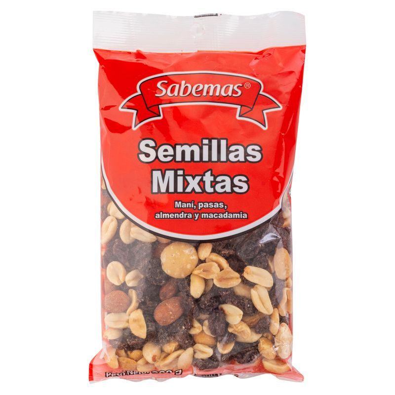 Semillas Sabemas mixtas con pasas - 200 g