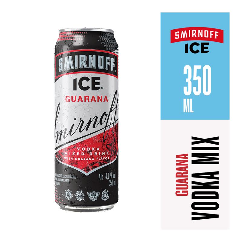 Smirnoff Ice Guarana Lata - 350 ml