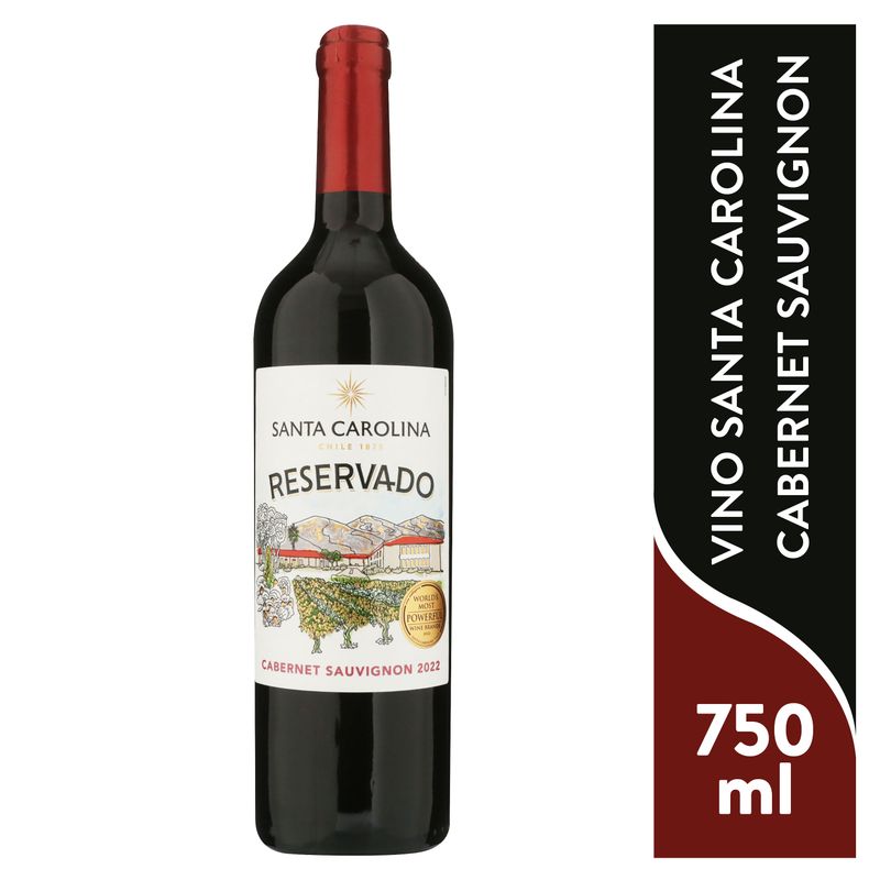 Vino Santa Carolina Reservado Botella - 750 ml