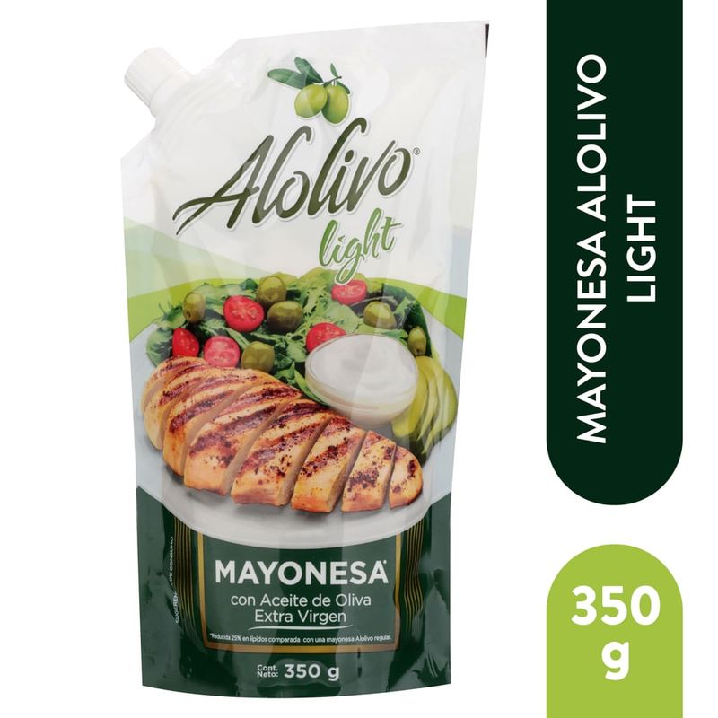 Mayonesa Alovivo light doypack - 350 g
