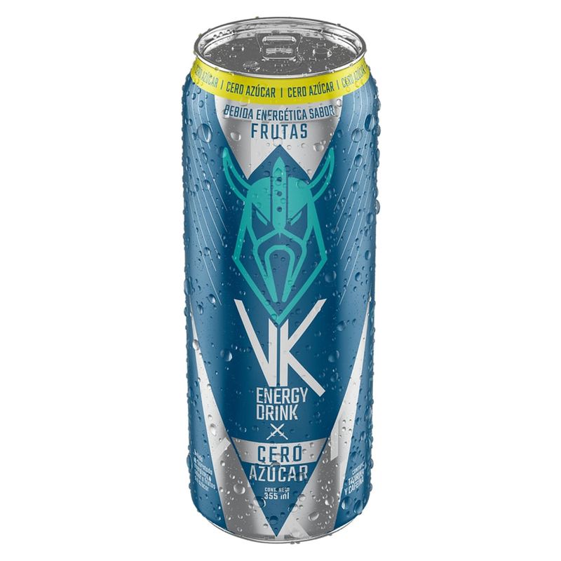 Bebida Dos Pinos Energética Viking sin azúcar Lata - 355 ml