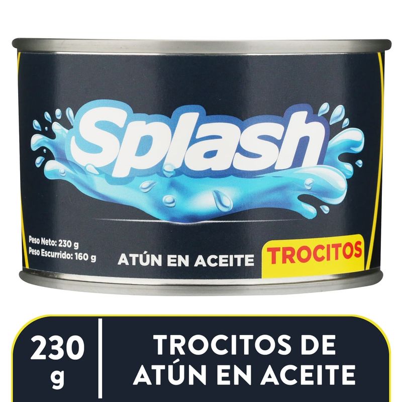 Atún Splash Trocitos en aceite de soya - 230 g