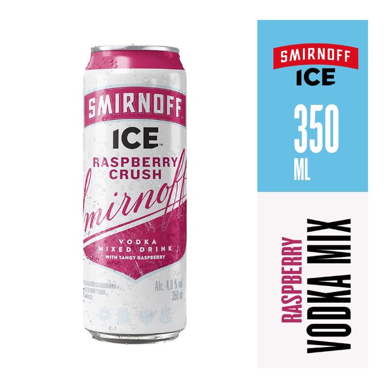 Smirnoff Ice Raspberry Crush lata - 350 ml