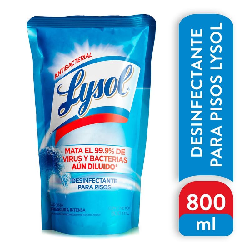 Desinfectante Lysol para pisos  frescura activa - 800 ml