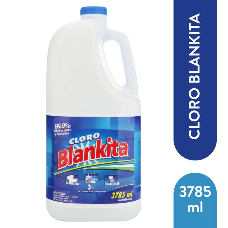Cloro Blankita galón - 3785 ml