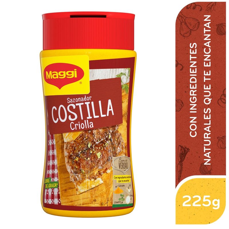 Consome Maggi Costilla Shaker - 225 g