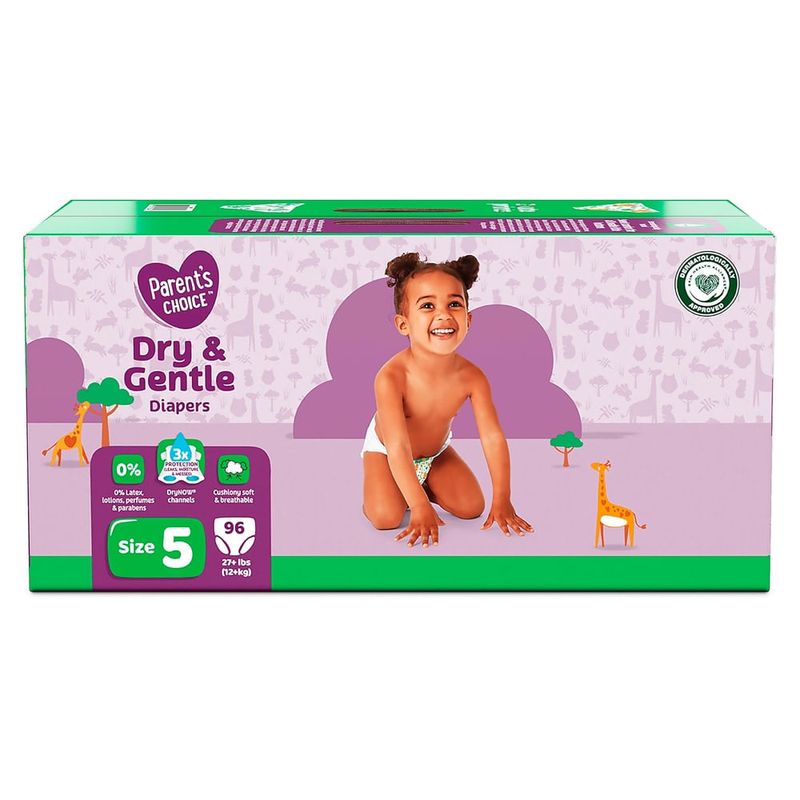 Pañales Parents Choice Talla 5 - 96 unidades