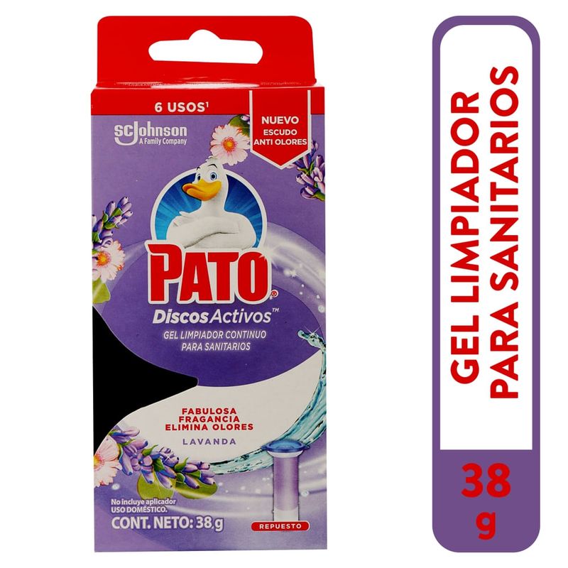 Discos Pato Repueestos Aroma Lavanda 24 Uds - 38 g