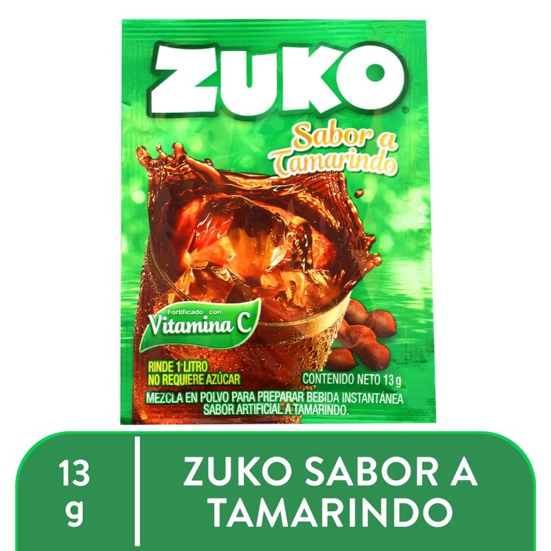 Bebida Instantánea Zuko Tamarindo - 13 g