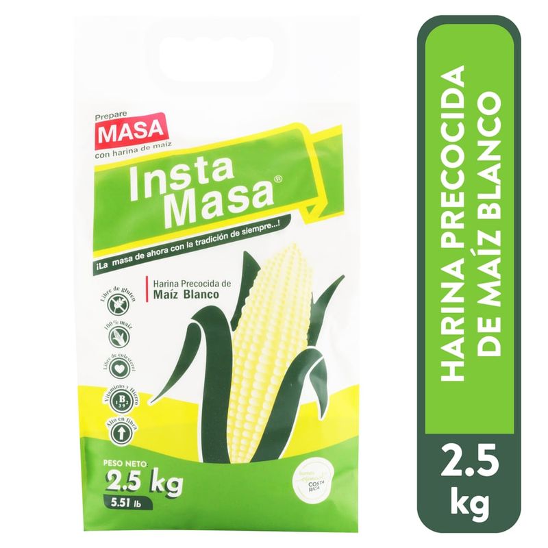 Harina Insta Masa De Maíz - 2500g