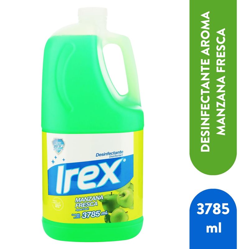 Desinfectante Irex manzana verde  - 3785 ml