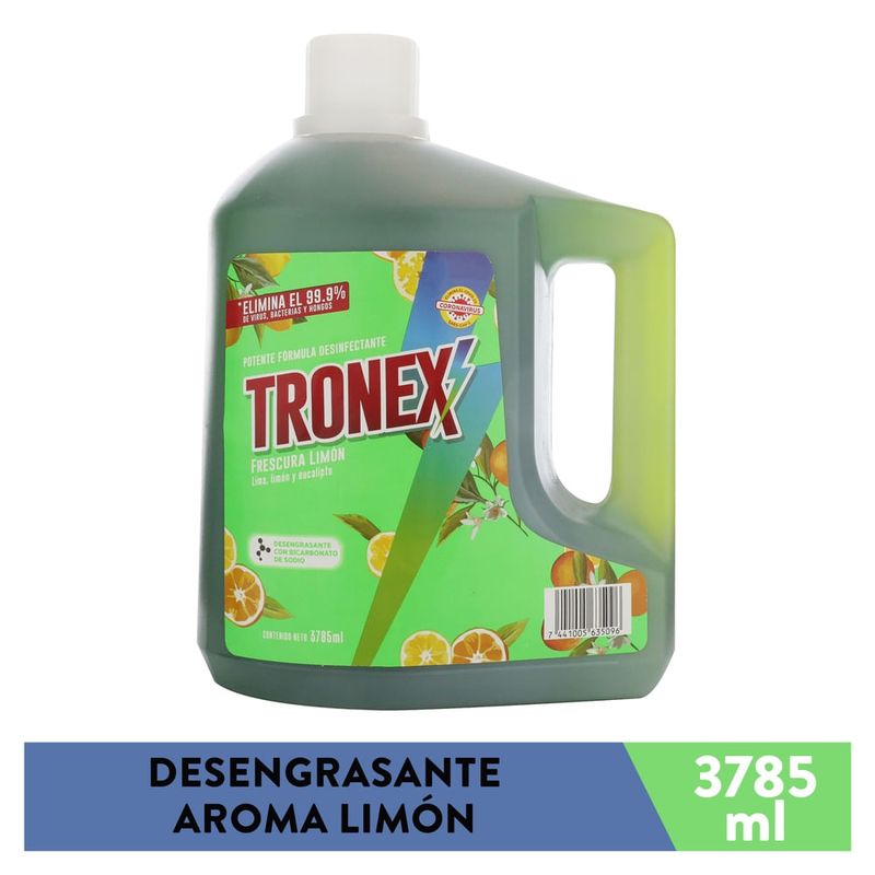 Desinfectante Tronex frescura limón - 3785ml