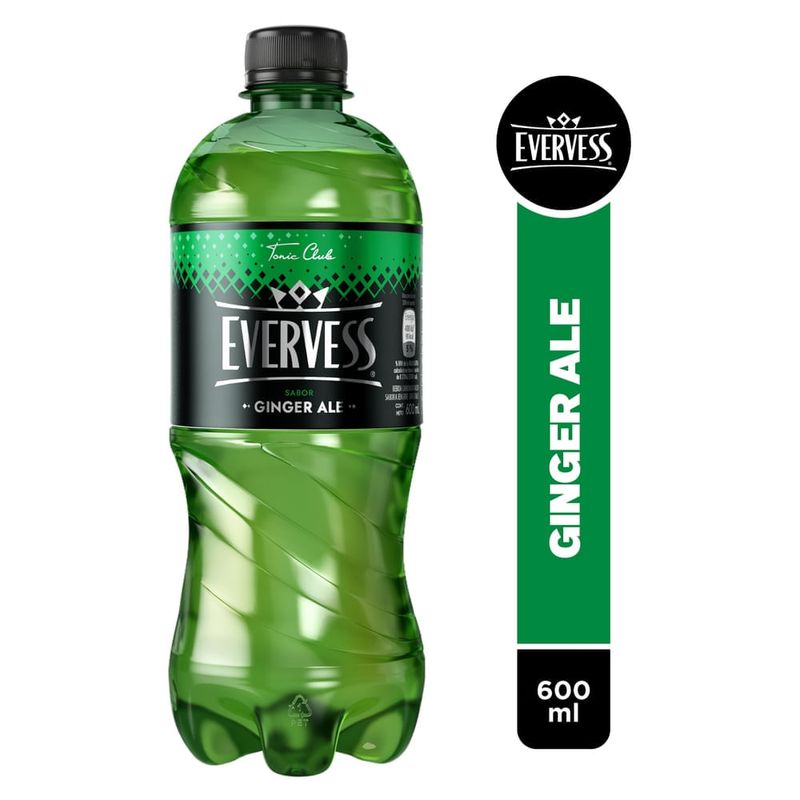 Gaseosa Evervess Ginger Ale Pet - 600ml