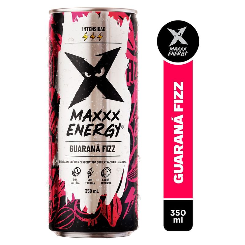 Regular Maxxx Energy Lata Sleek - 350ml
