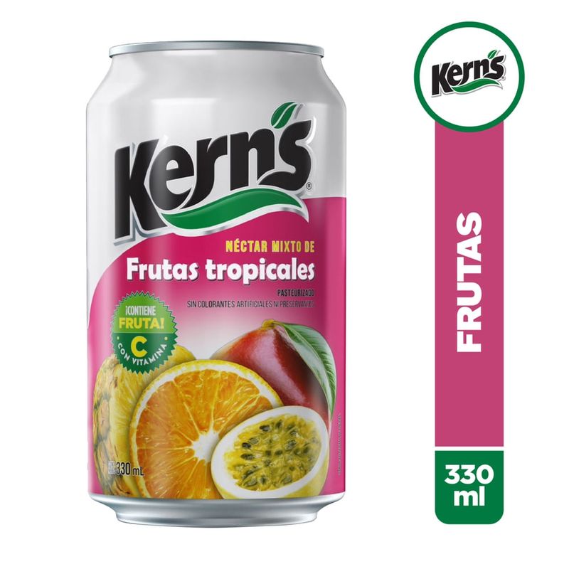 Nectar Kerns Frutas Mixtas Lata - 340ml