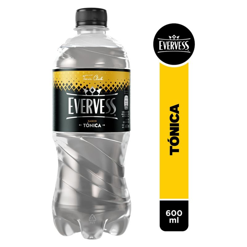 Gaseosa Evervess Tónica Pet- 600ml