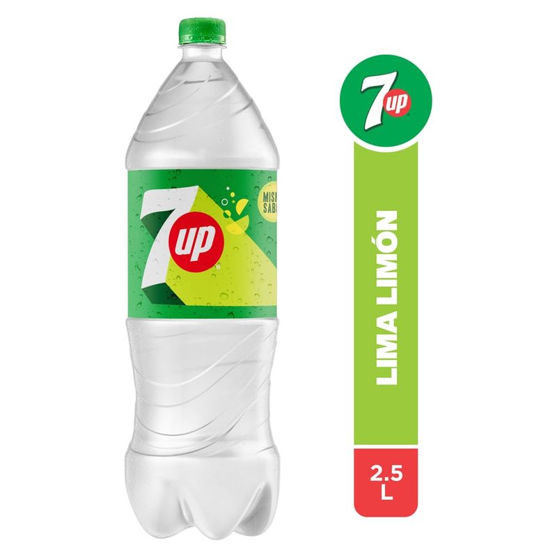 Gaseosa 7UP Lima Limón Pet - 2.5L