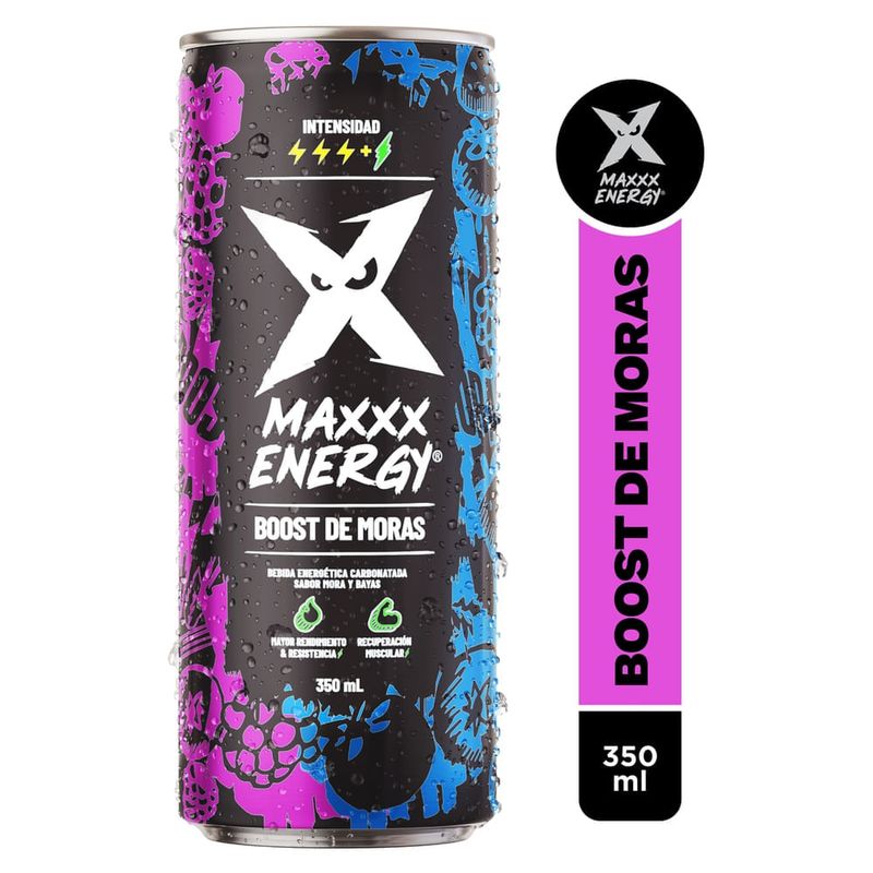 Bebida Maxxx Energy Mora Berris 350ml