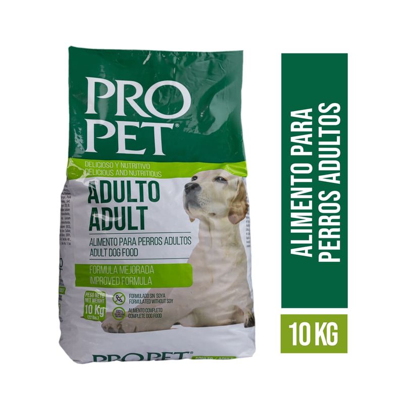 Comida para perro Pro Pet edad adulta -10 kg