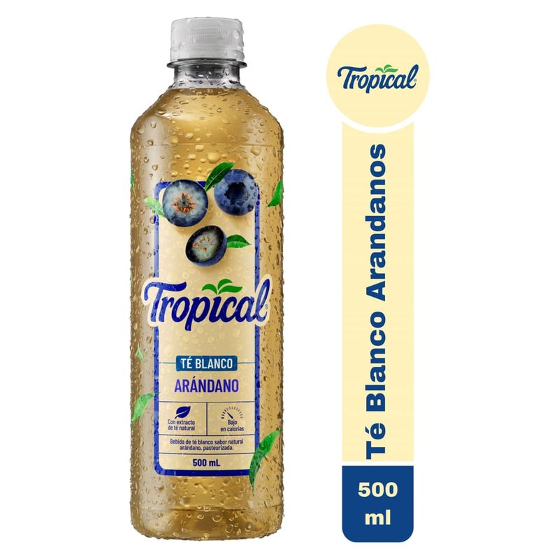 Refresco Tropical Té Blanco Pet -500ml