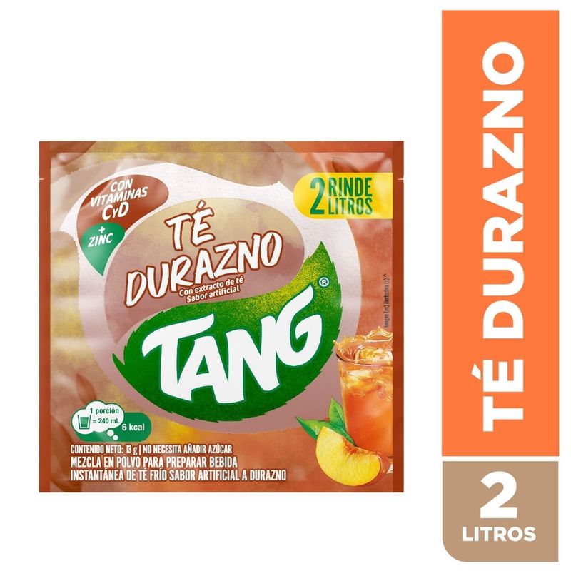 Bebida en Polvo Tang de Te Durazno - 13 g