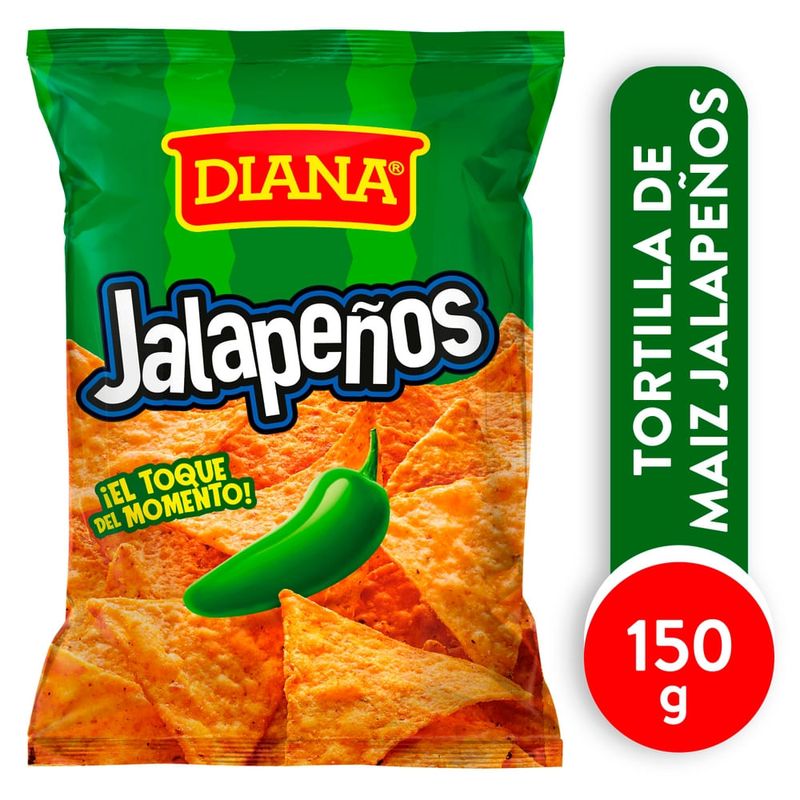 Snack Diana nachos jalapeños - 150 g