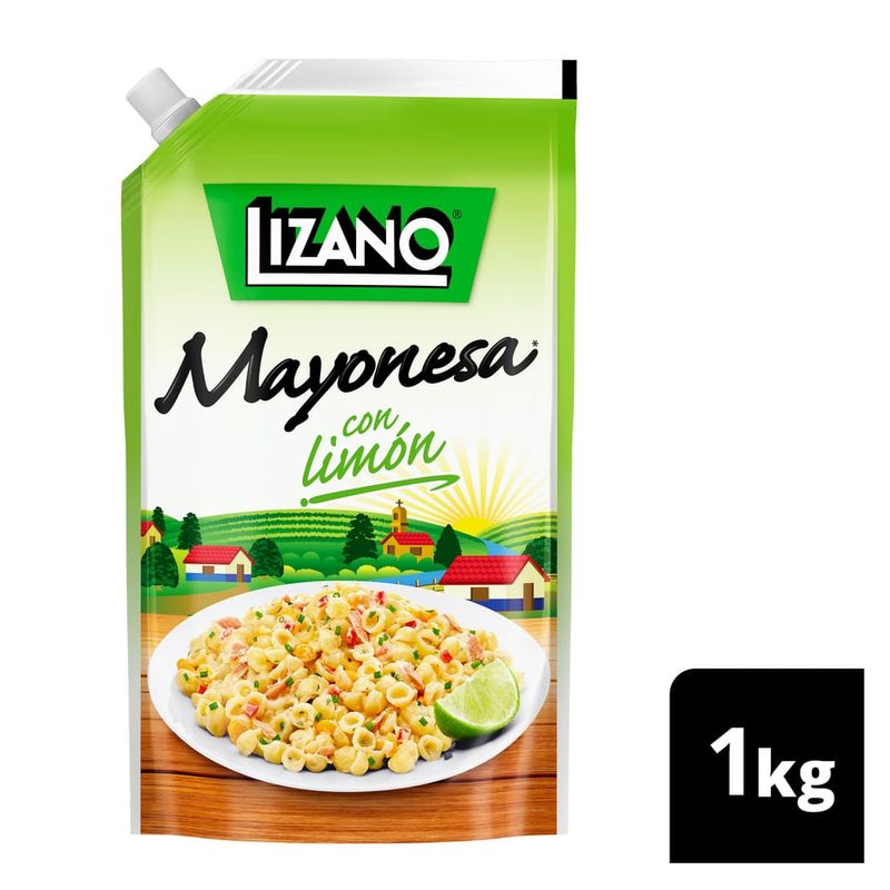 Mayonesa Lizano con limón doypack - 1 kg