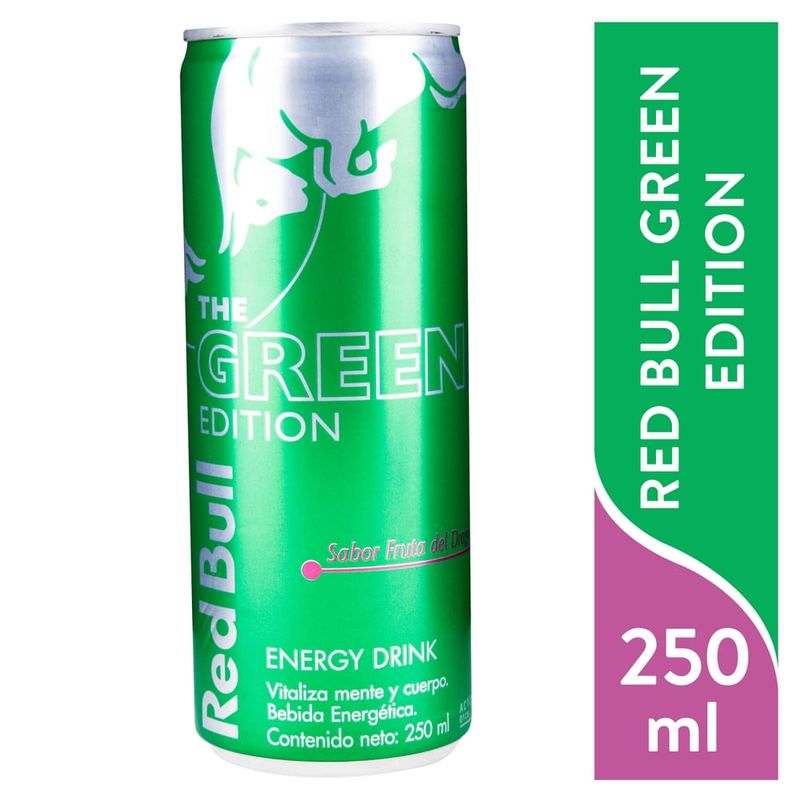 Bebida energética Red Bull Green Edition – 250 ml