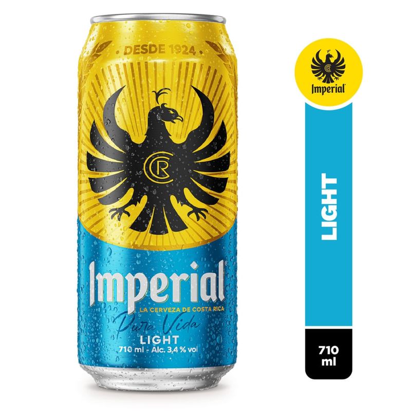 Cerveza Imperial Light Lata - 710 ml